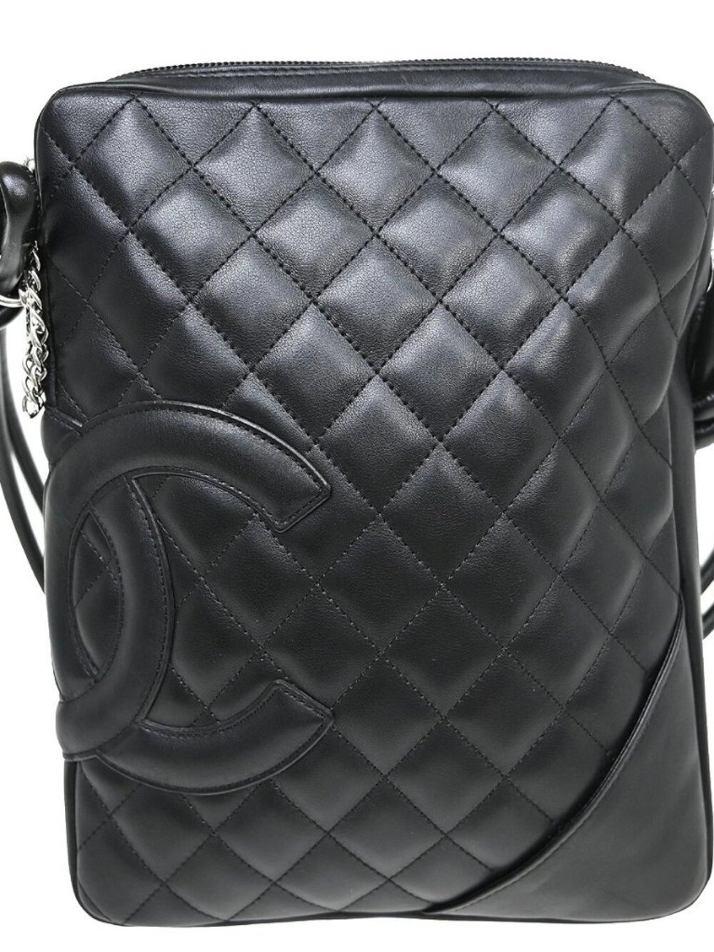 Chanel Black Calfskin Cambon